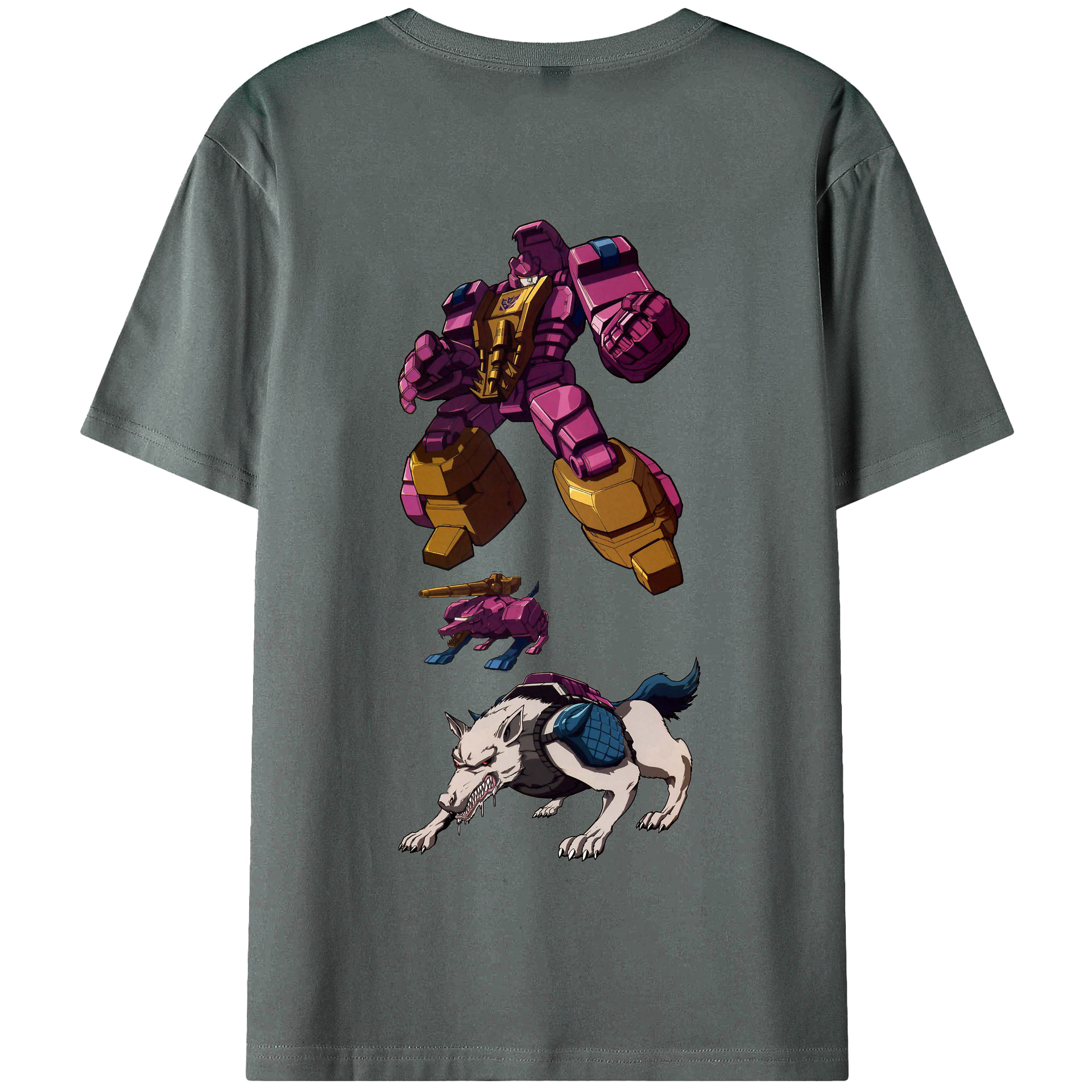 （画像用）  綿100％半袖Tシャツ（背面プリント）